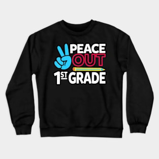 1st Grade  of School Teacher Girl Boy Crewneck Sweatshirt